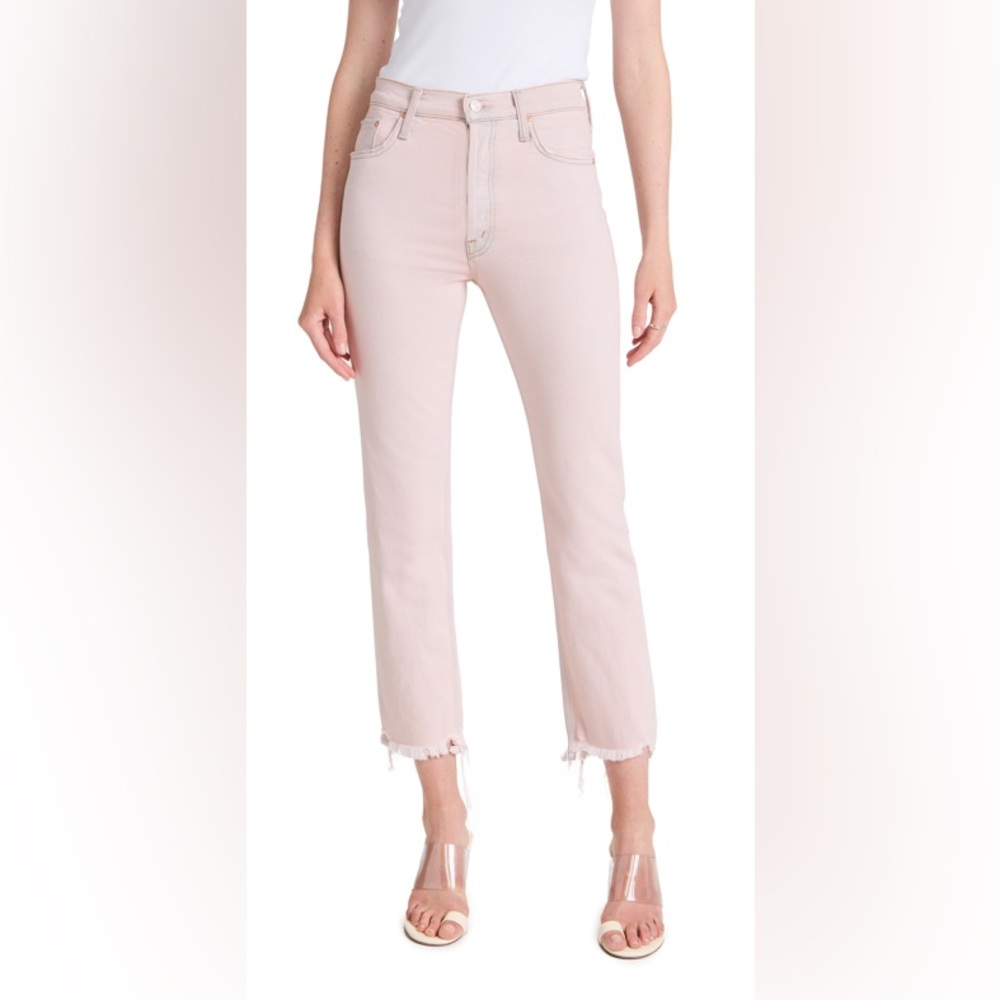 MOTHER Superior The Tomcat Ankle Jeans – Dunked in Trouble Size 27